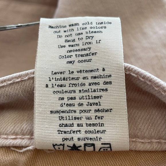 Sz26 rag & bone The Dre in Aged Pumice Low Rise Skinny Denim GUC - Picture 12 of 12